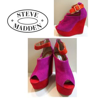 スティーブマデン(Steve Madden)の定価2.3万♡スティーブマデン♡カラースエード パンプス♡(ハイヒール/パンプス)