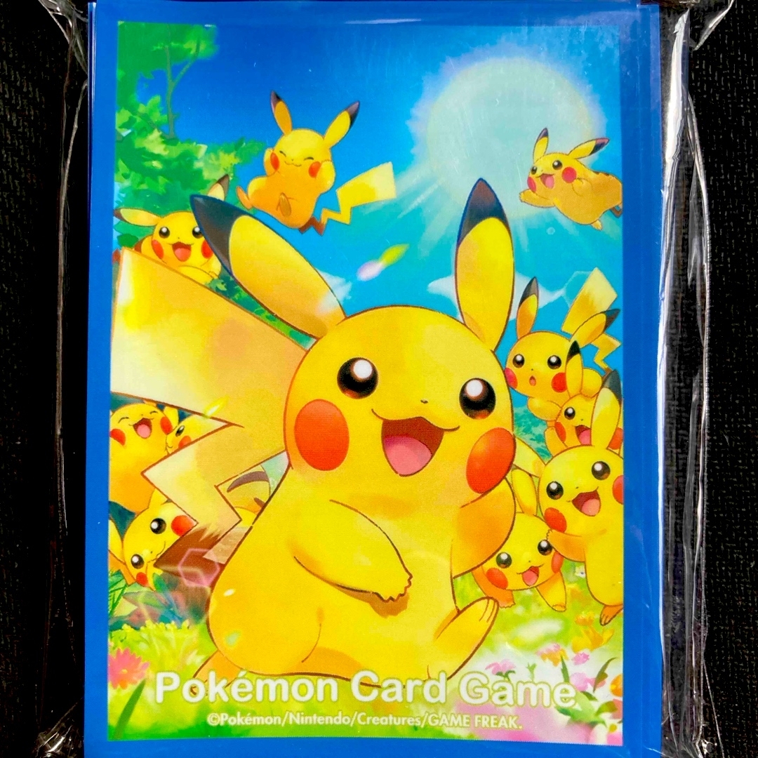 ポケモン ポケカ デッキシールド スリーブ ピカチュウ大集合 ポケモン ポケカ デッキシールド スリーブ ピカチュウ大集合