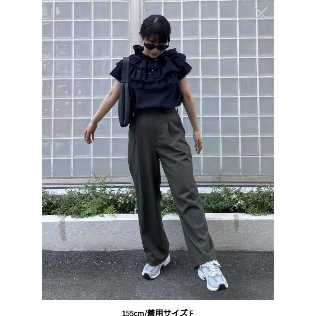 Bibiy. ANGELINA TOP フリル ブラウス ブラックの通販 by Bibiy. ANGELINA TOP フリル ブラウス ブラックの通販 by