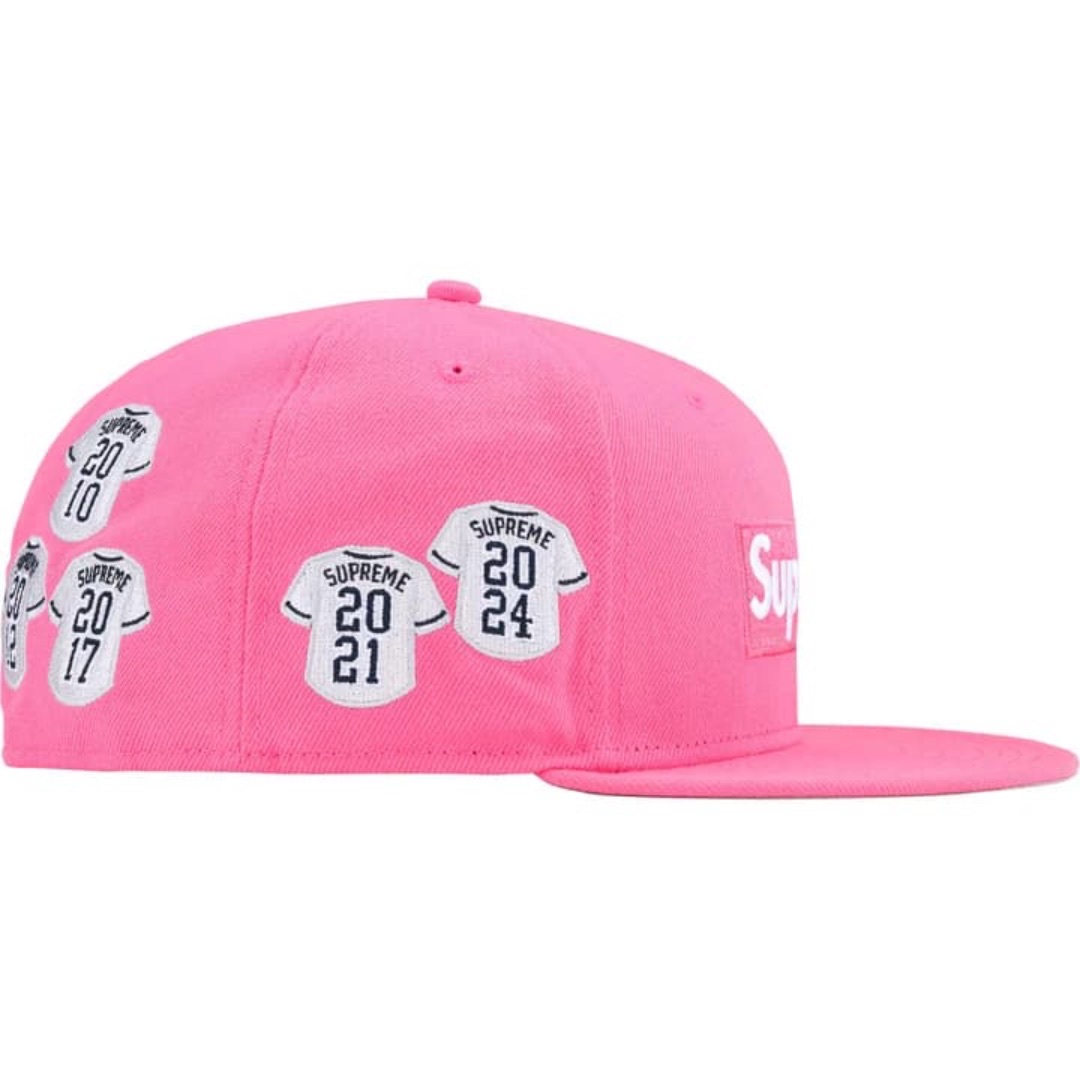 Supreme - Supreme Jerseys Box Logo New Era Pinkの通販 by Supreme - Supreme Jerseys Box Logo New Era Pinkの通販 by