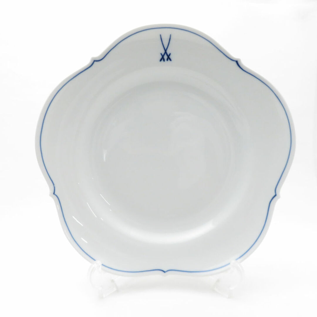 美品 MEISSEN マイセン 双剣マーク 大皿 2枚 25cmプレート ペア 美品 MEISSEN マイセン 双剣マーク 大皿 2枚 25cmプレート ペア
