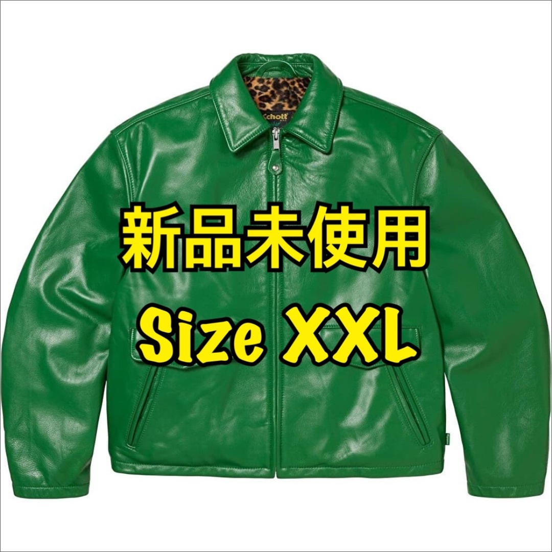 Supreme x Schott Leather Racer Jacket(Supreme / Schott Supreme x Schott Leather Racer Jacket(Supreme / Schott