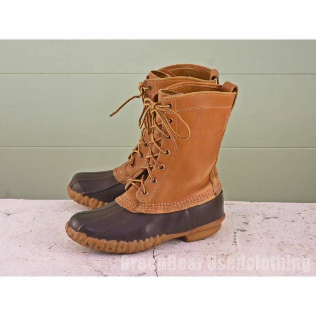 品揃え豊富で L.L.Bean - 良い味 ビーンブーツ ビンテージ L.L.ビーン USA製 女性用