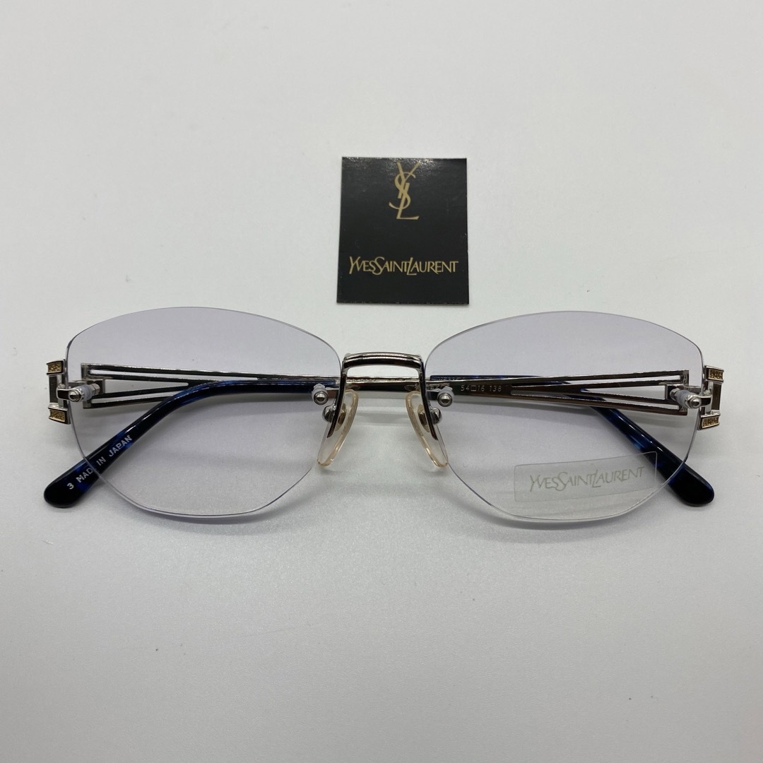 ヴィンテージ YSL イブサンローラン メガネフレーム 30-7691 ヴィンテージ YSL イブサンローラン メガネフレーム 30-7691