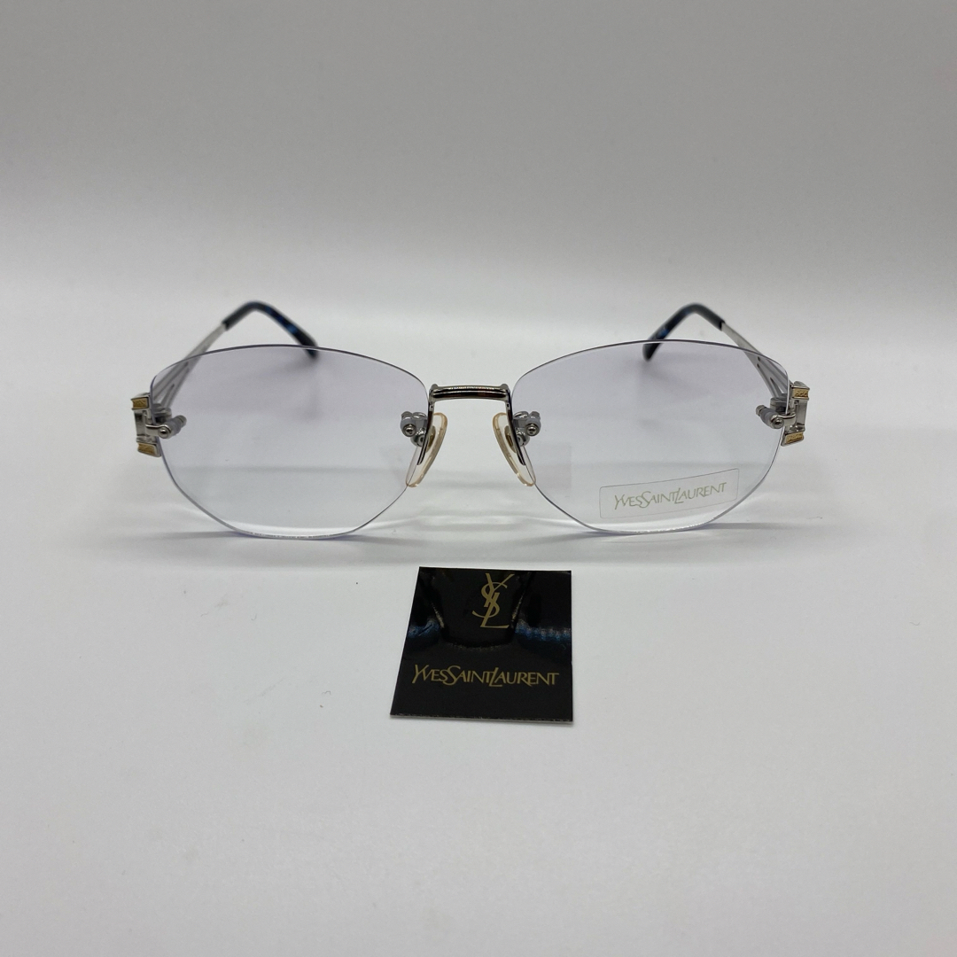 ヴィンテージ YSL イブサンローラン メガネフレーム 30-7691 ヴィンテージ YSL イブサンローラン メガネフレーム 30-7691