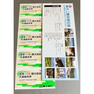 富士急行　株主優待　富士急ハイランド使用可能(遊園地/テーマパーク)