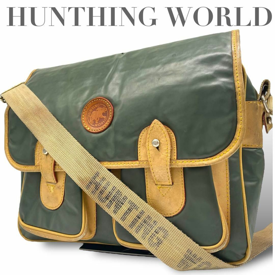 HUNTING WORLD - ハンティングワールド ショルダーバッグ HUNTING WORLD - ハンティングワールド ショルダーバッグ