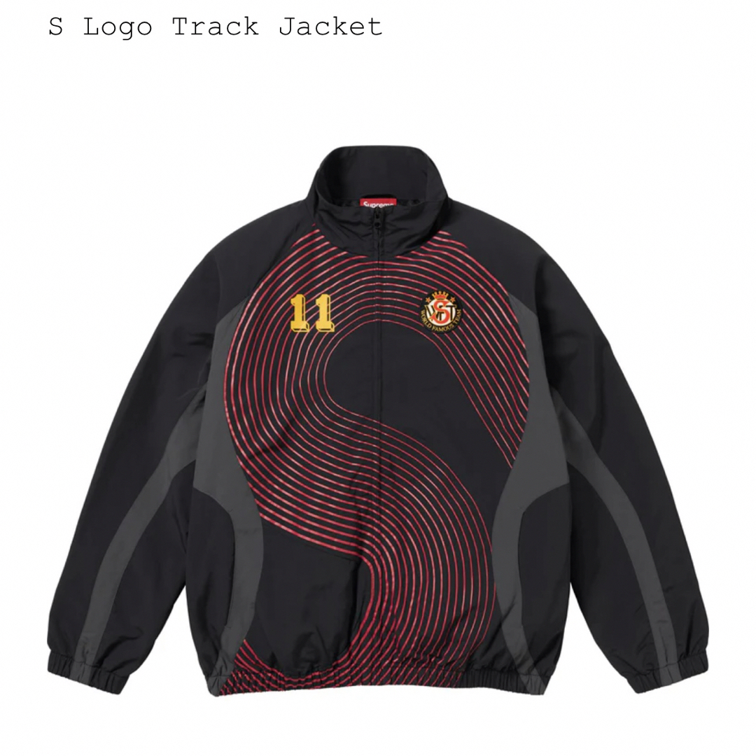 supreme s logo track jacket L supreme s logo track jacket L