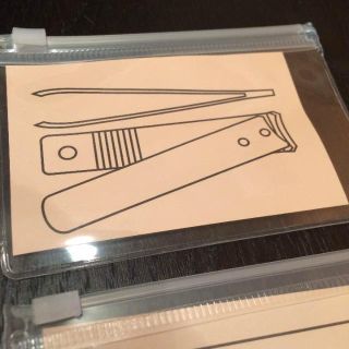 ムジルシリョウヒン(MUJI (無印良品))のストライダー付小物入れ 3点セット✧小物入れ ポーチ 収納(小物入れ)