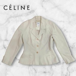 CELINE - 希少 手書きタグ 38 オールドセリーヌジャケット CELINE - 希少 手書きタグ 38 オールドセリーヌジャケット