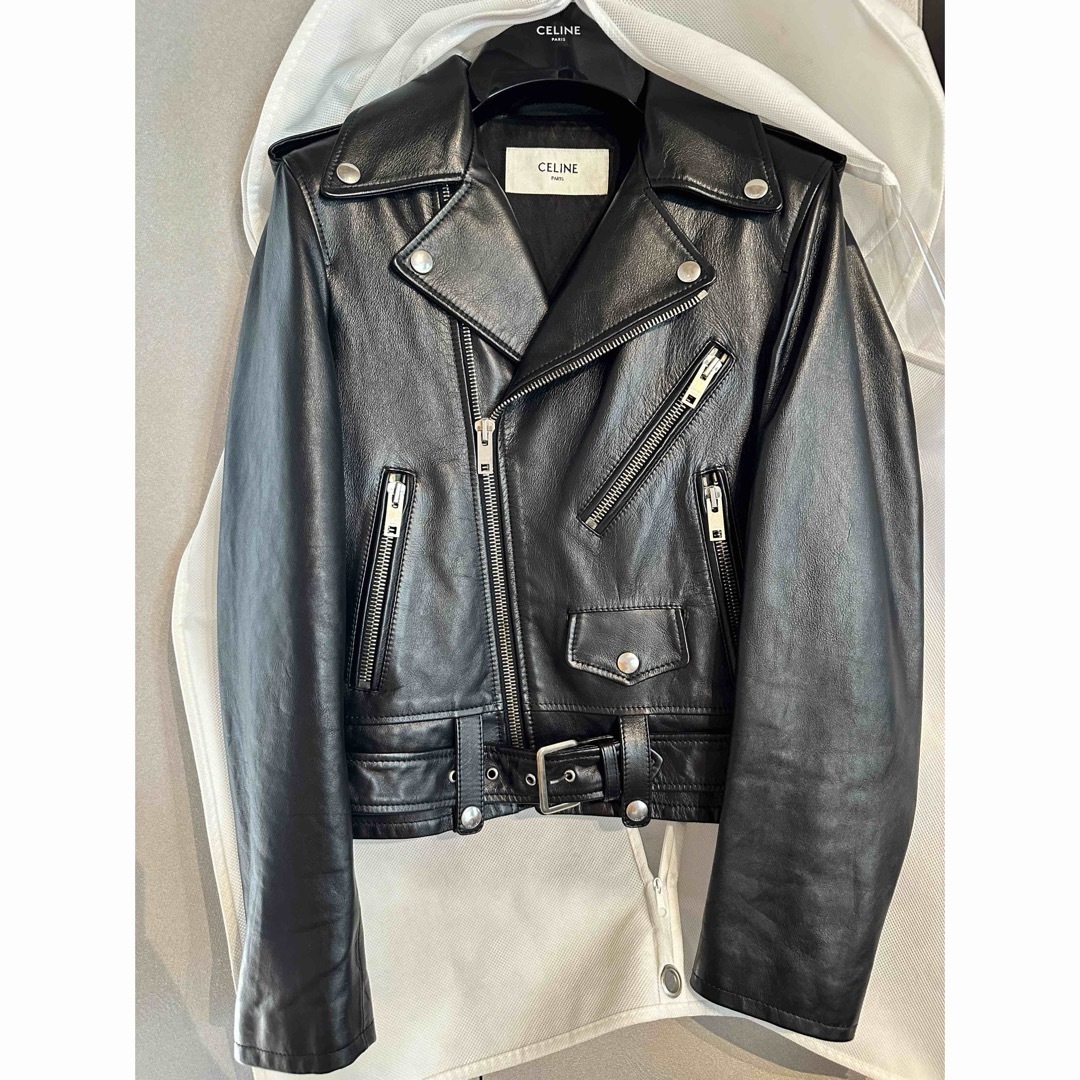 CELINE - 新品 Celine ☆セリーヌ エディ期 クラシックバイカー CELINE - 新品 Celine ☆セリーヌ エディ期 クラシックバイカー