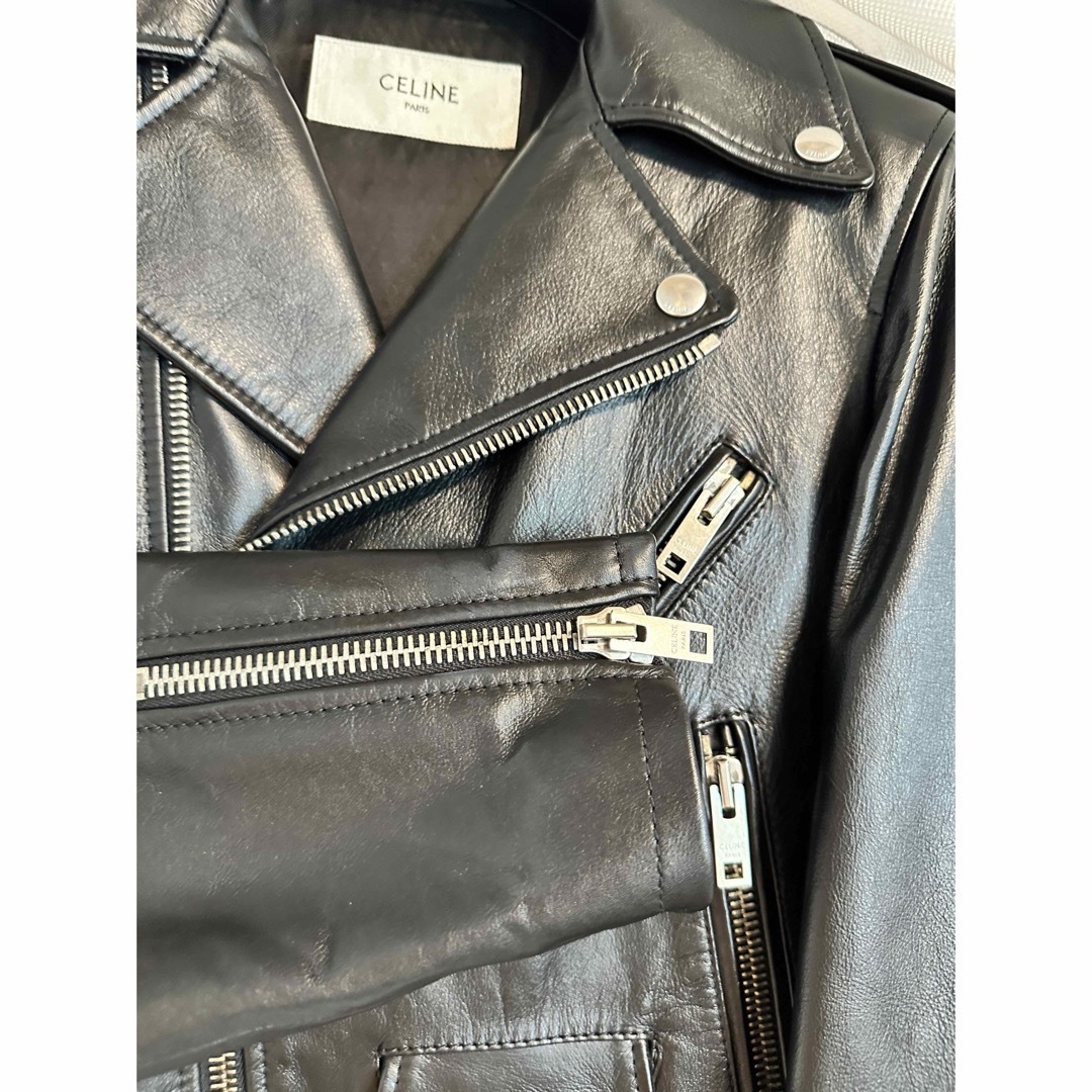 CELINE - 新品 Celine ☆セリーヌ エディ期 クラシックバイカー CELINE - 新品 Celine ☆セリーヌ エディ期 クラシックバイカー