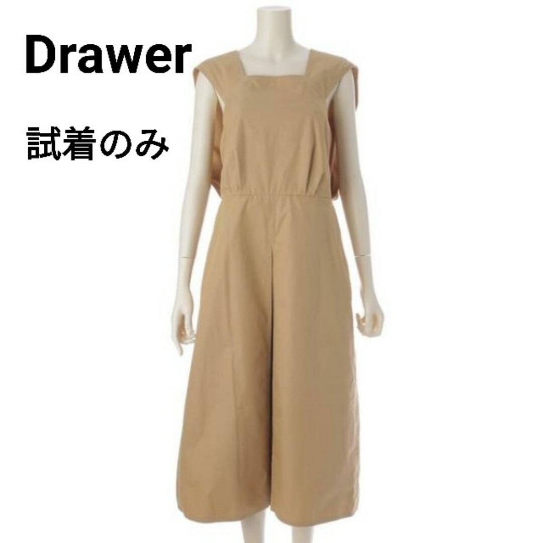 完売】【試着のみ】ドゥロワー ギャバサロペットワンピース 完売】【試着のみ】ドゥロワー ギャバサロペットワンピース