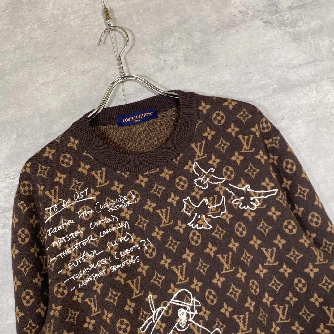 LOUIS VUITTON - 『LOUIS VUITTON』ルイヴィトン (XL) ウール LOUIS VUITTON - 『LOUIS VUITTON』ルイヴィトン (XL) ウール
