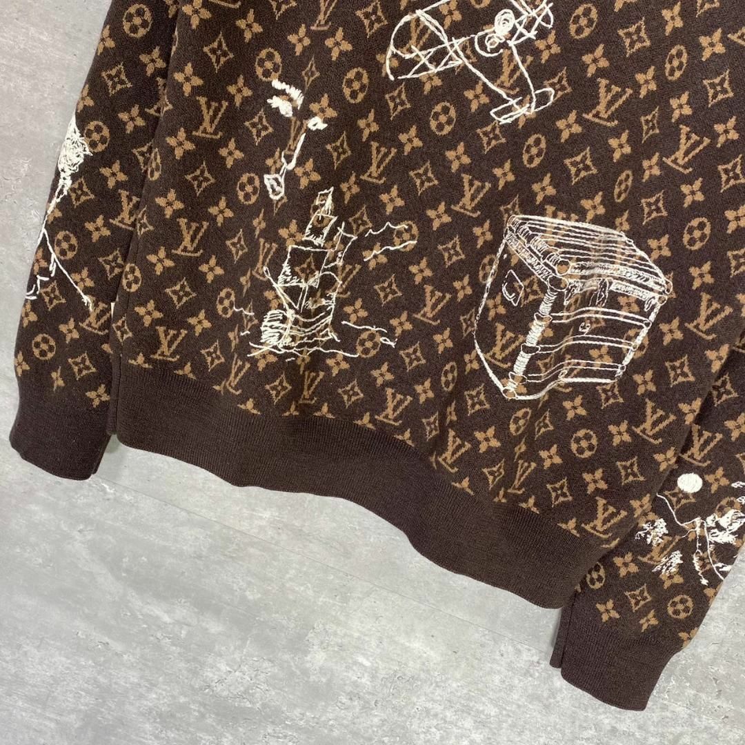 LOUIS VUITTON - 『LOUIS VUITTON』ルイヴィトン (XL) ウール LOUIS VUITTON - 『LOUIS VUITTON』ルイヴィトン (XL) ウール