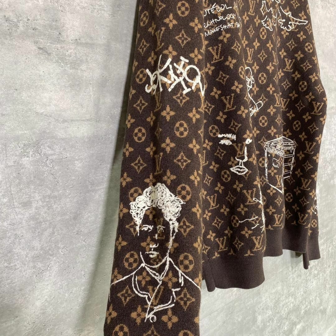 LOUIS VUITTON - 『LOUIS VUITTON』ルイヴィトン (XL) ウール LOUIS VUITTON - 『LOUIS VUITTON』ルイヴィトン (XL) ウール