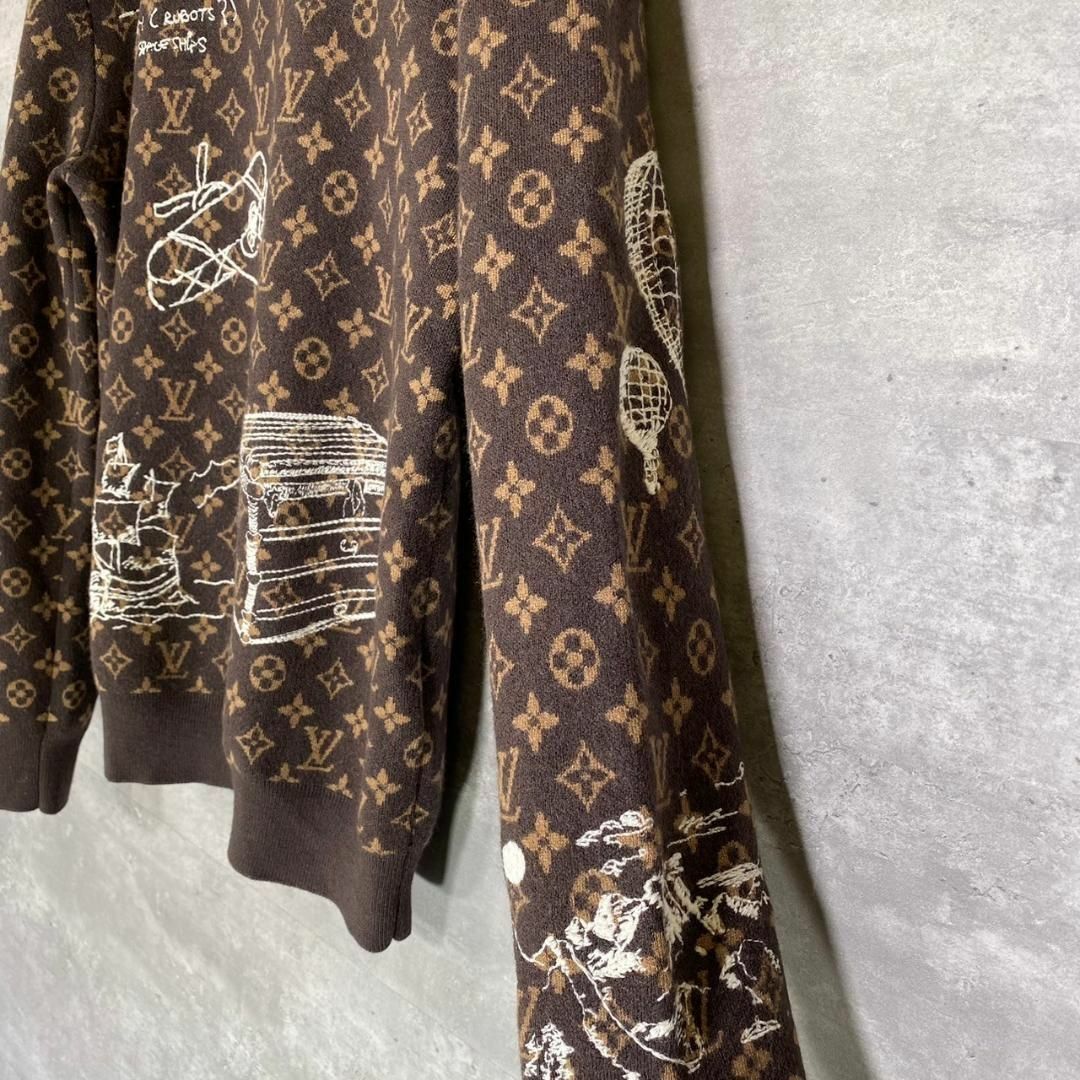 LOUIS VUITTON - 『LOUIS VUITTON』ルイヴィトン (XL) ウール LOUIS VUITTON - 『LOUIS VUITTON』ルイヴィトン (XL) ウール