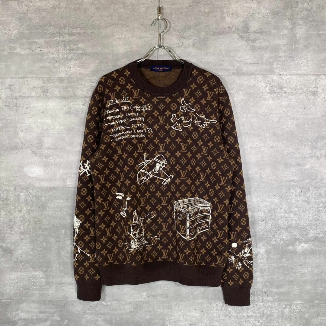 LOUIS VUITTON - 『LOUIS VUITTON』ルイヴィトン (XL) ウール LOUIS VUITTON - 『LOUIS VUITTON』ルイヴィトン (XL) ウール