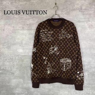 LOUIS VUITTON - 『LOUIS VUITTON』ルイヴィトン (XL) ウール LOUIS VUITTON - 『LOUIS VUITTON』ルイヴィトン (XL) ウール