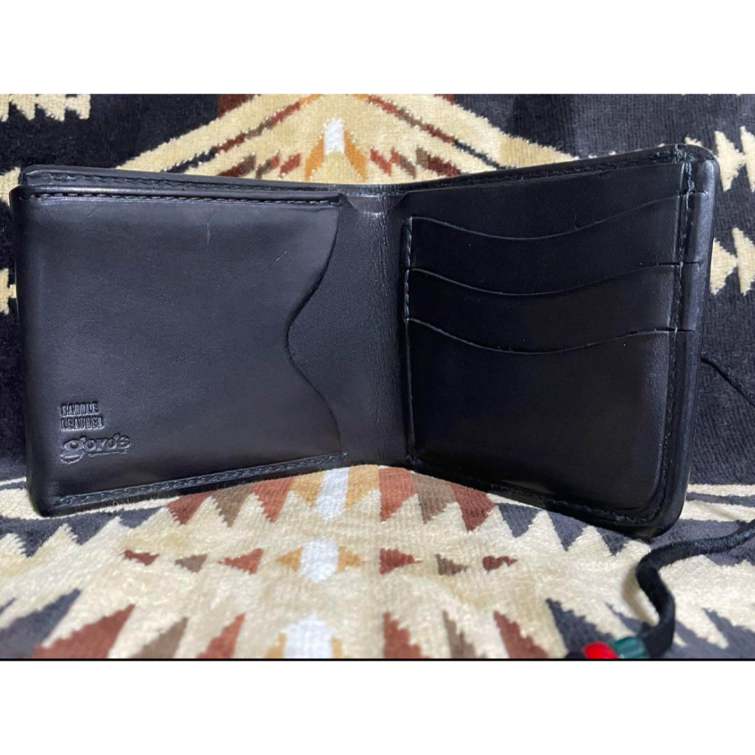 goro's - ゴローズ 新型二つ折り財布 ハーフダラーコンチョ goro's - ゴローズ 新型二つ折り財布 ハーフダラーコンチョ