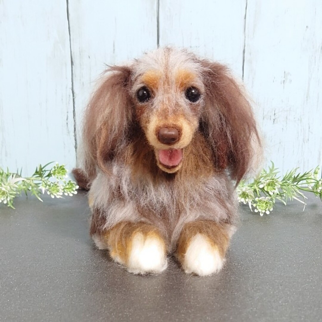 オーダー品 羊毛フェルト犬 - ぬいぐるみ オーダー品 羊毛フェルト犬 - ぬいぐるみ