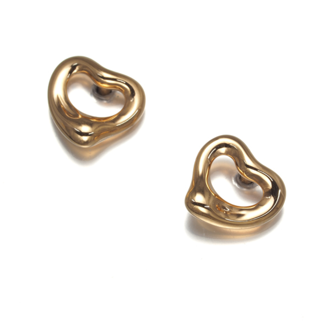 Tiffany & Co. - ティファニー ピアス オープンハート K18PG の Tiffany & Co. - ティファニー ピアス オープンハート K18PG の