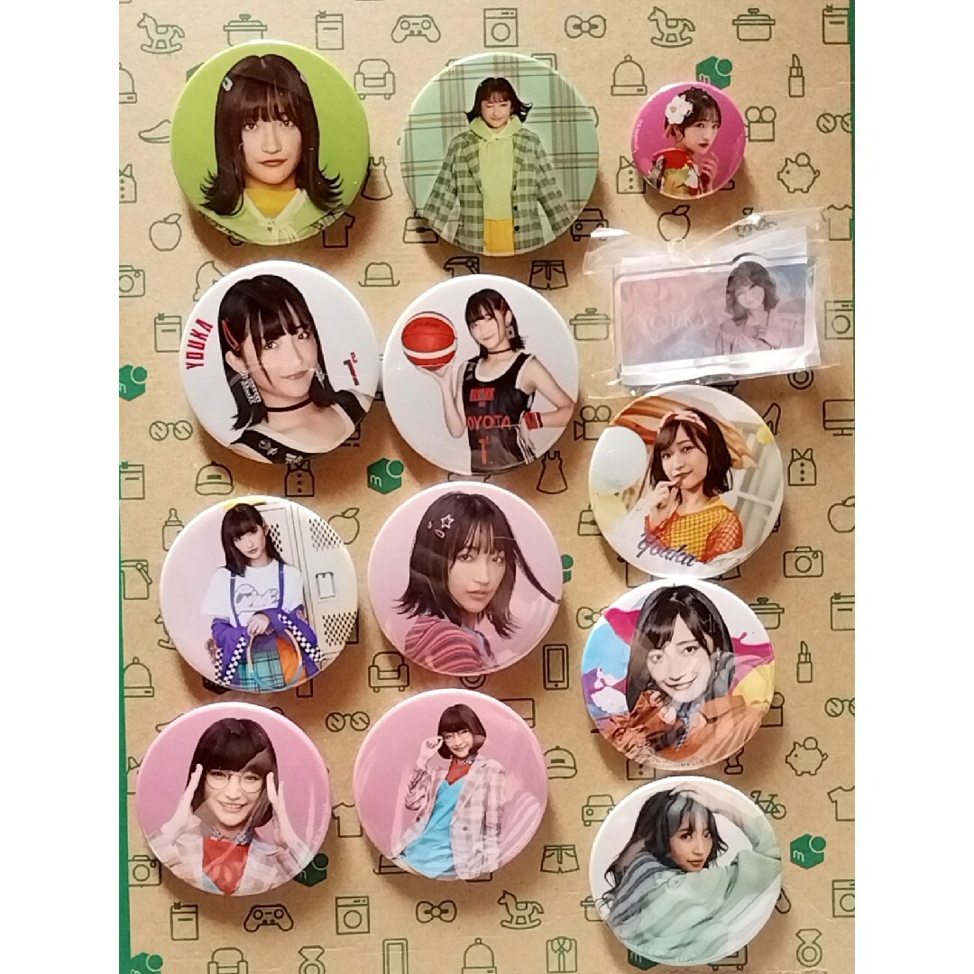 Girls2 缶バッチ キーホルダー ミニアクスタ セット 小川桜花 Girls2 缶バッチ キーホルダー ミニアクスタ セット 小川桜花