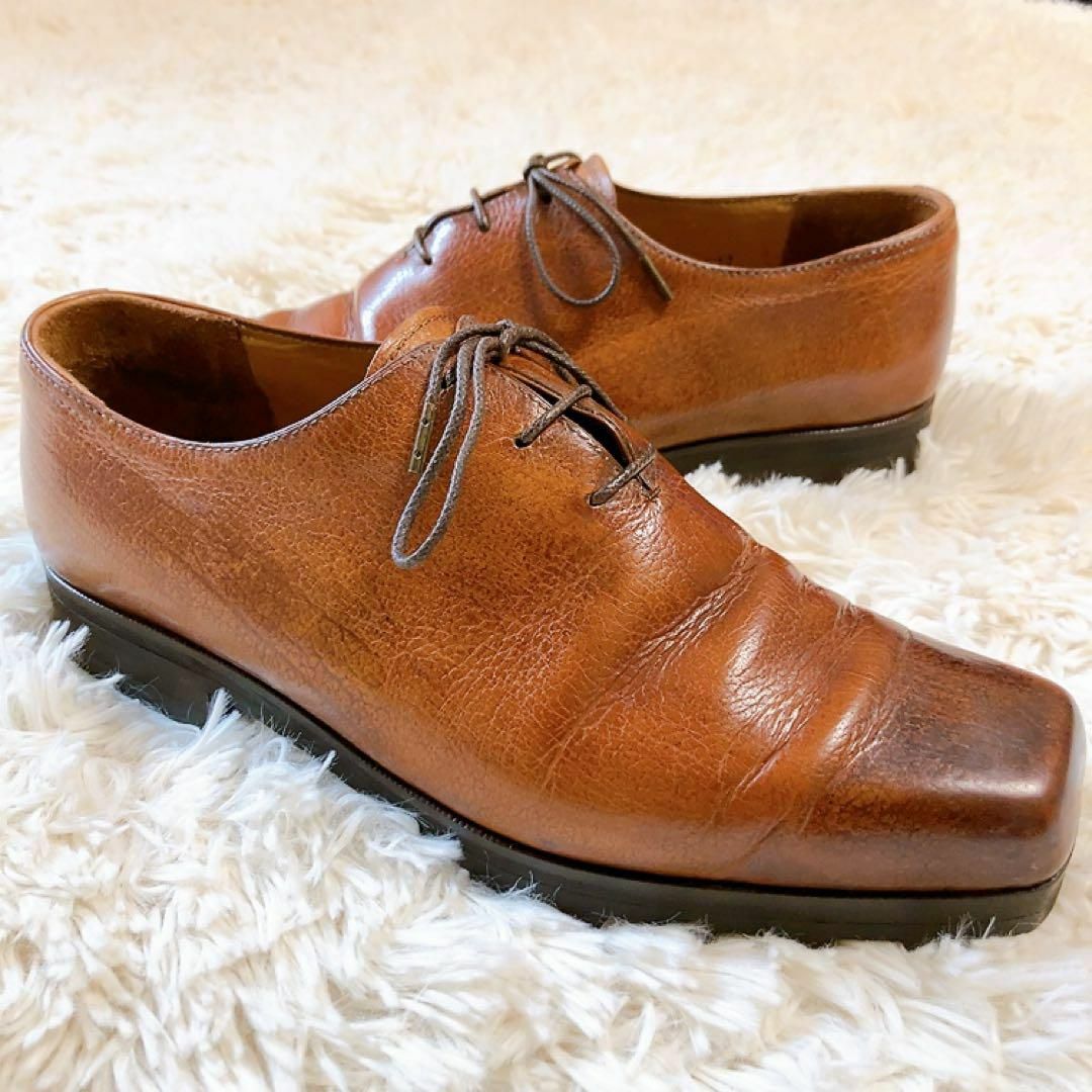 美品】Berluti ULTIMA ウルティマ ホールカット 6.5 ブラウン 美品】Berluti ULTIMA ウルティマ ホールカット 6.5 ブラウン