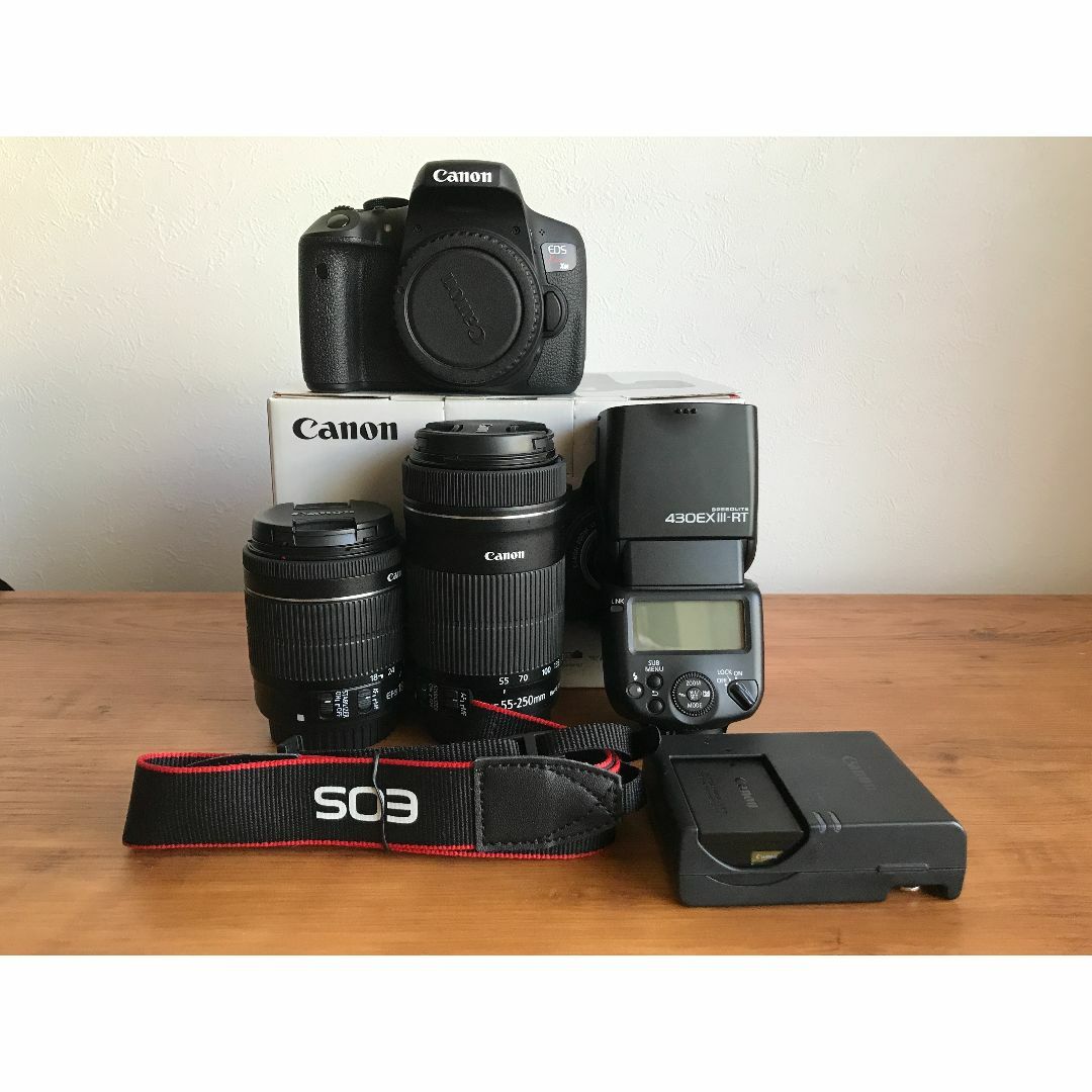 Canon - Canon EOS kiss X8i ダブルズームレンズキット