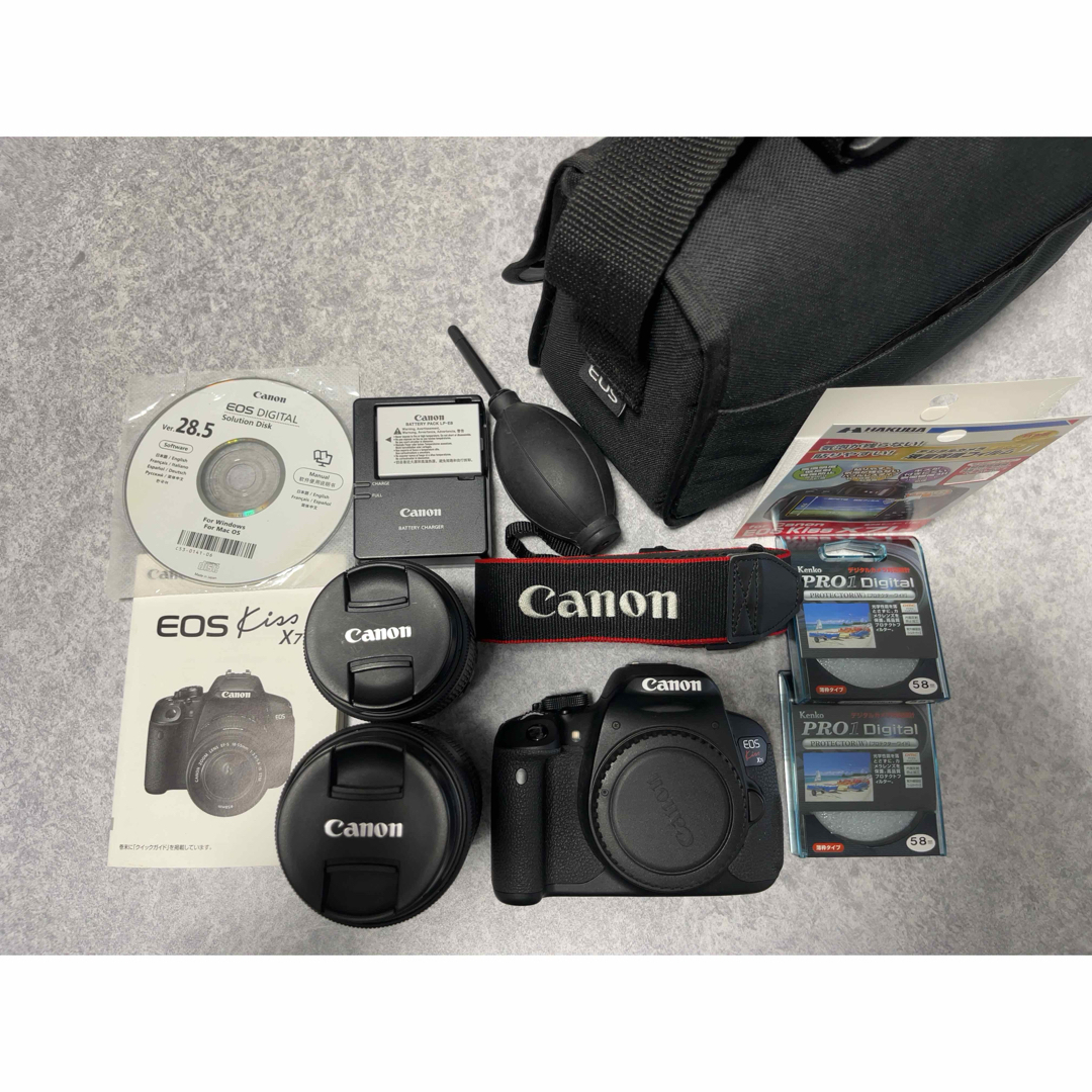 Canon - Canon EOS KISS X7i Wズームキット