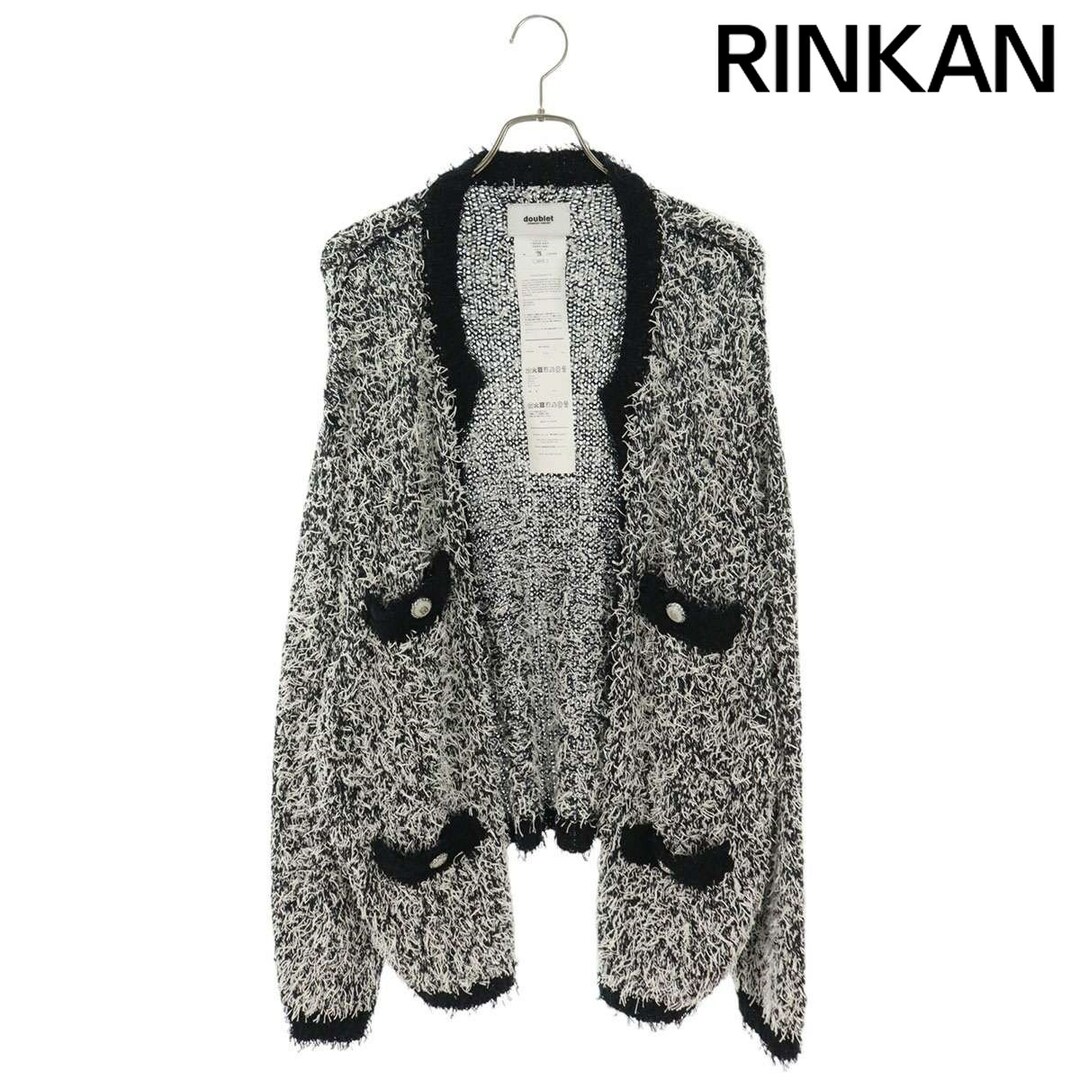 doublet - ダブレット 24SS42KN139 装飾ツィードニット doublet - ダブレット 24SS42KN139 装飾ツィードニット