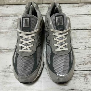 ニューバランス(New Balance)のアメリカUSA製　New Balance M990GL4 27cm グレー(スニーカー)