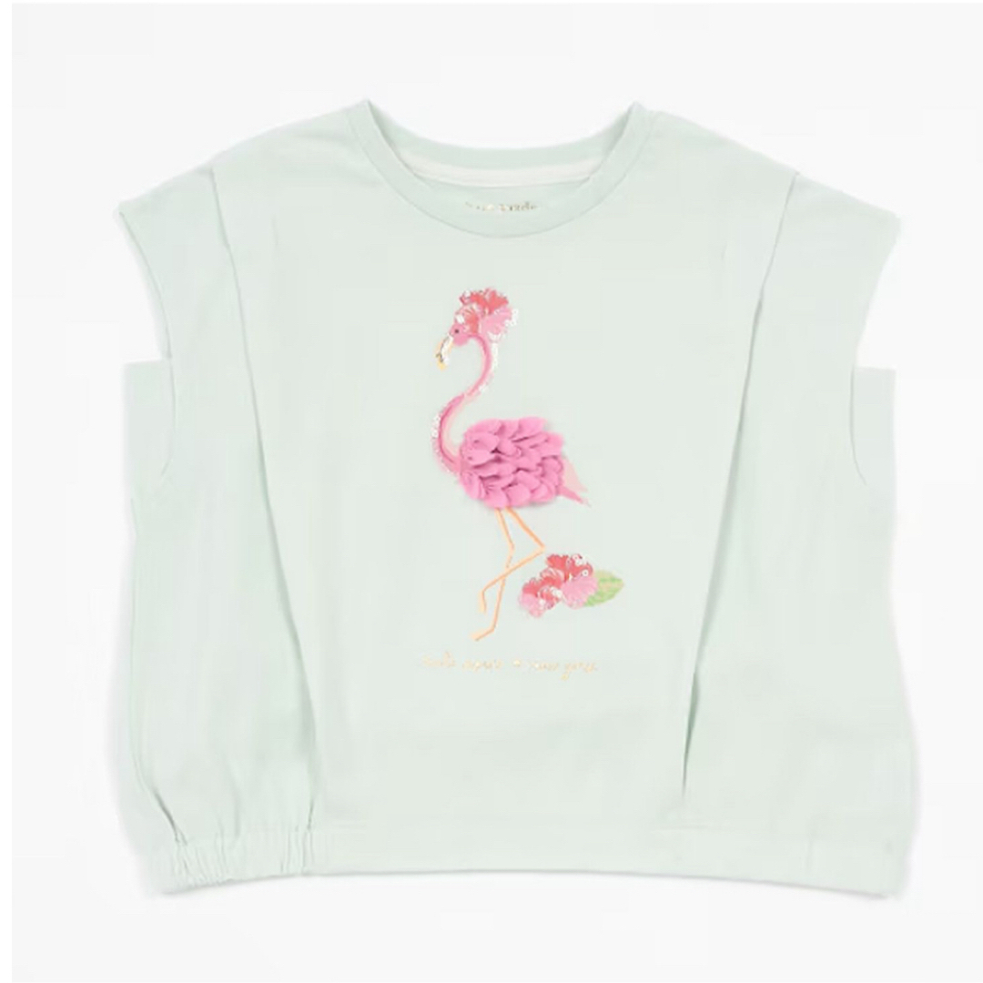 kate spade NEW YORK - ケイトスペード　フラミンゴTシャツ