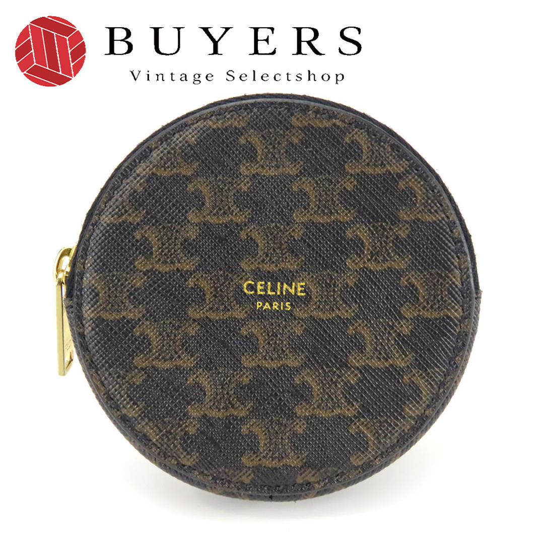 CELINE - 【中古】 セリーヌ コインケース トリオンフ 10D222BQ3 CELINE - 【中古】 セリーヌ コインケース トリオンフ 10D222BQ3