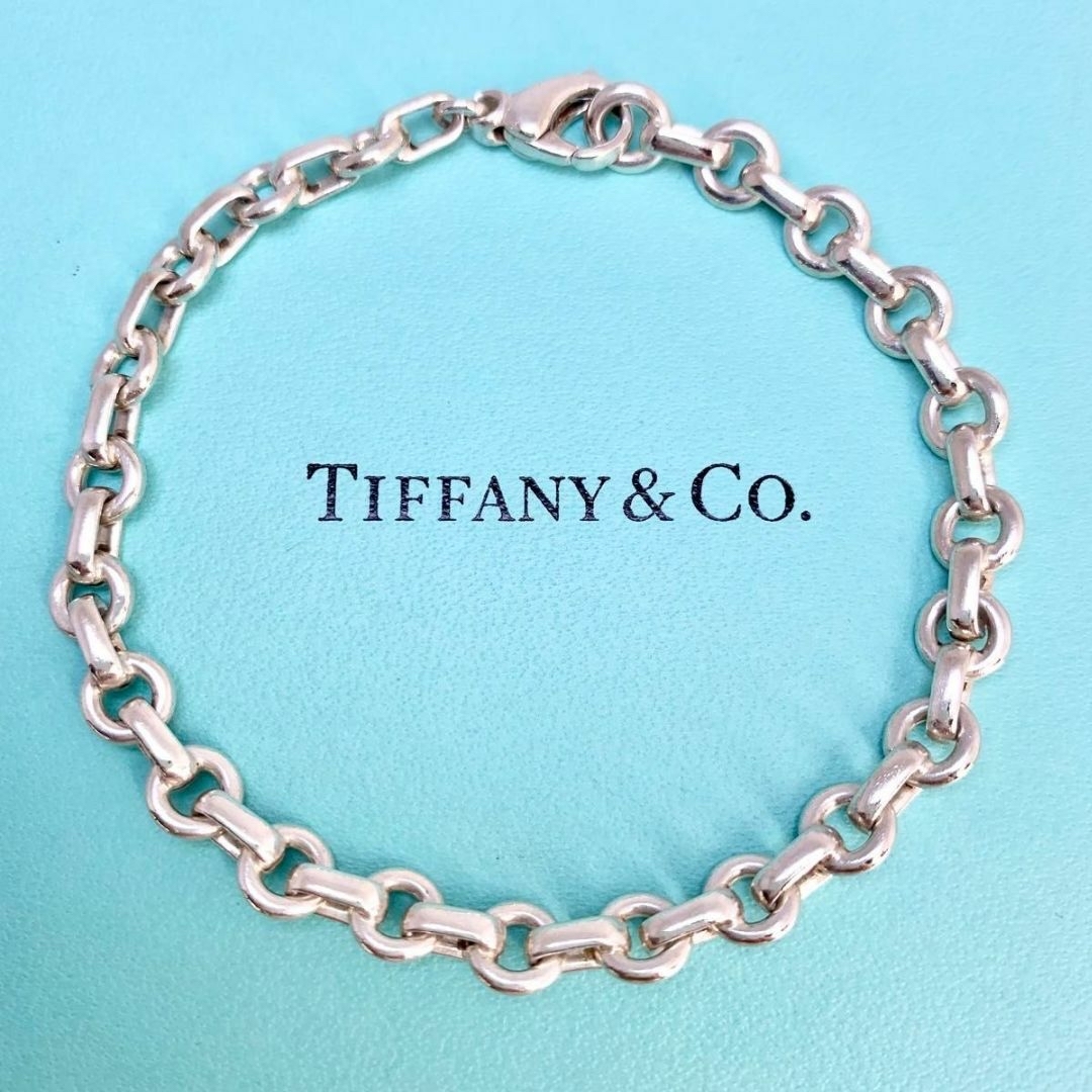 Tiffany & Co. - ティファニー 希少 ドーナツ オーバル リンク Tiffany & Co. - ティファニー 希少 ドーナツ オーバル リンク