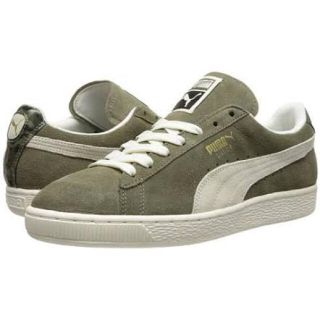 プーマ(PUMA)のプーマ Puma スエード オリーブ カーキー スニーカー 靴 シューズ(スニーカー)