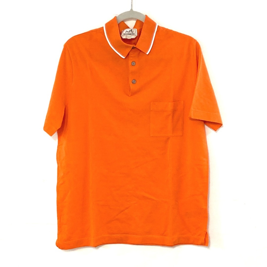 HERMES - エルメス HERMES Hロゴ 半袖 襟付き トップス アパレル HERMES - エルメス HERMES Hロゴ 半袖 襟付き トップス アパレル