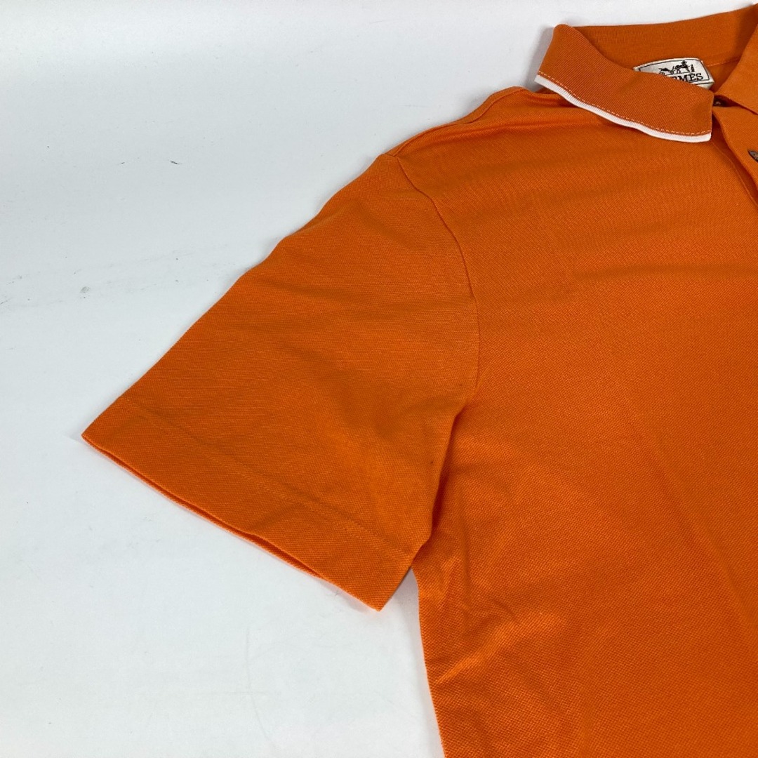 HERMES - エルメス HERMES Hロゴ 半袖 襟付き トップス アパレル HERMES - エルメス HERMES Hロゴ 半袖 襟付き トップス アパレル