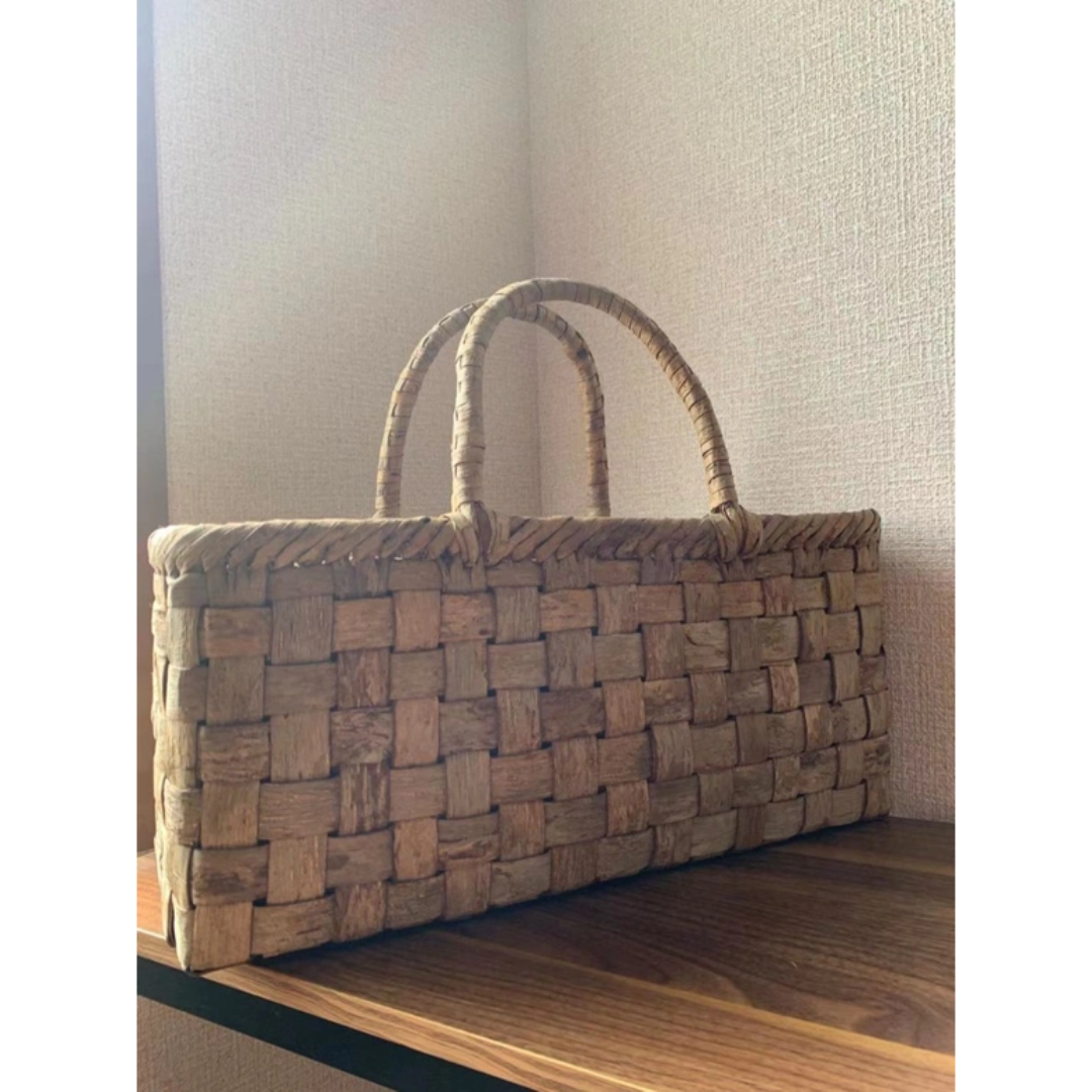 胡桃 くるみかごバッグ 手作り 胡桃籠バッグ クルミ表皮 内布 胡桃 くるみかごバッグ 手作り 胡桃籠バッグ クルミ表皮 内布