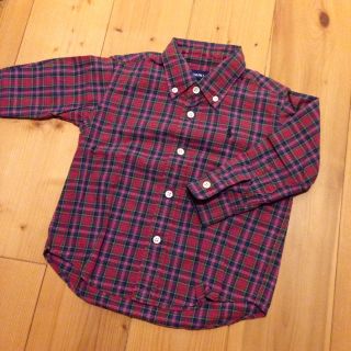 ラルフローレン(Ralph Lauren)の☆ラルフローレン春秋コットンシャツ90☆(ブラウス)