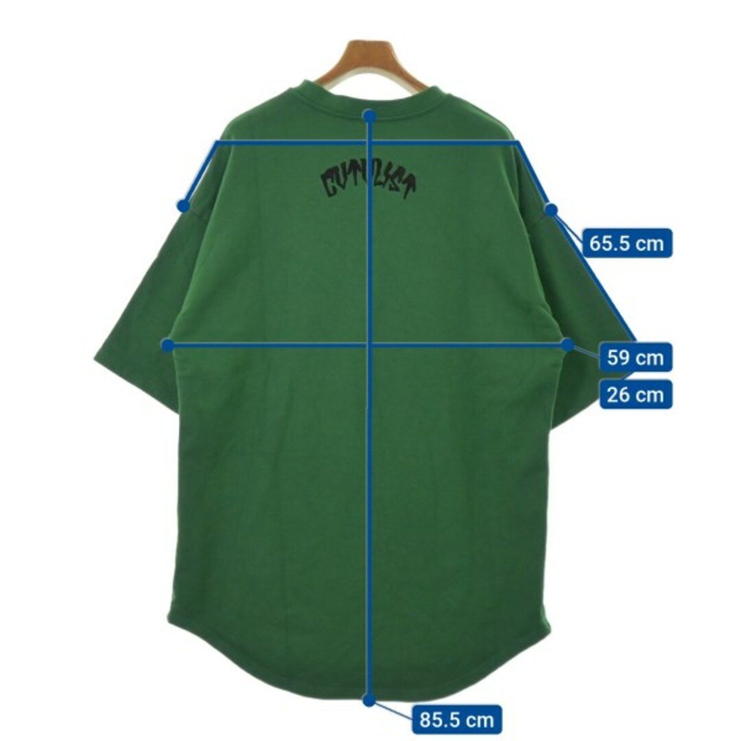 CVTVLIST カタリスト Tシャツ・カットソー 2(M位) 緑 【古着 CVTVLIST カタリスト Tシャツ・カットソー 2(M位) 緑 【古着