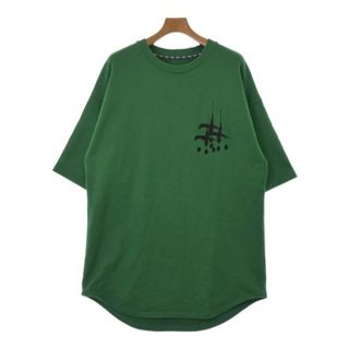 CVTVLIST カタリスト Tシャツ・カットソー 2(M位) 緑 【古着 CVTVLIST カタリスト Tシャツ・カットソー 2(M位) 緑 【古着
