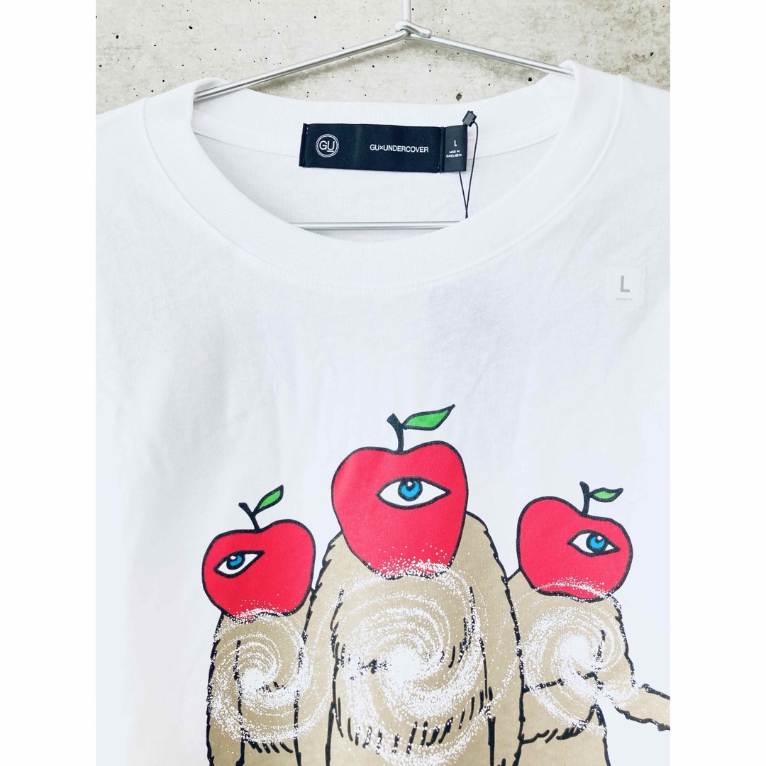UNIQLO - GU×UNDER COVER アンダーカバー Tシャツ ホワイトの UNIQLO - GU×UNDER COVER アンダーカバー Tシャツ ホワイトの
