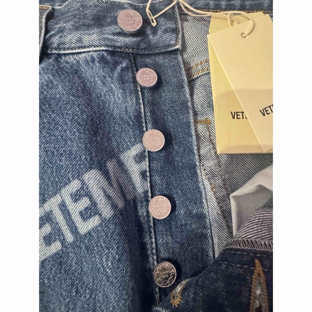 VETEMENTS ヴエトモン スタンプロゴデニムM VETEMENTS ヴエトモン スタンプロゴデニムM