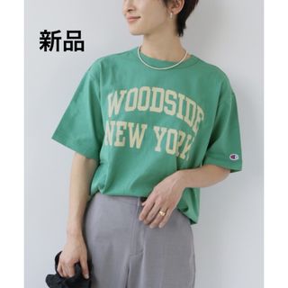 チャンピオン(Champion)の新品 チャンピオン× relume 20s/1 USA 別注 ロゴTシャツ 半袖(Tシャツ(半袖/袖なし))