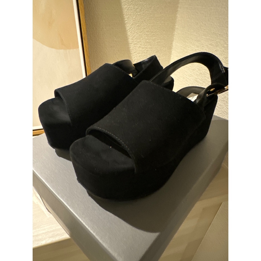 UNITED ARROWS - UNITED ARROWS スエード ウェッジソール UNITED ARROWS - UNITED ARROWS スエード ウェッジソール