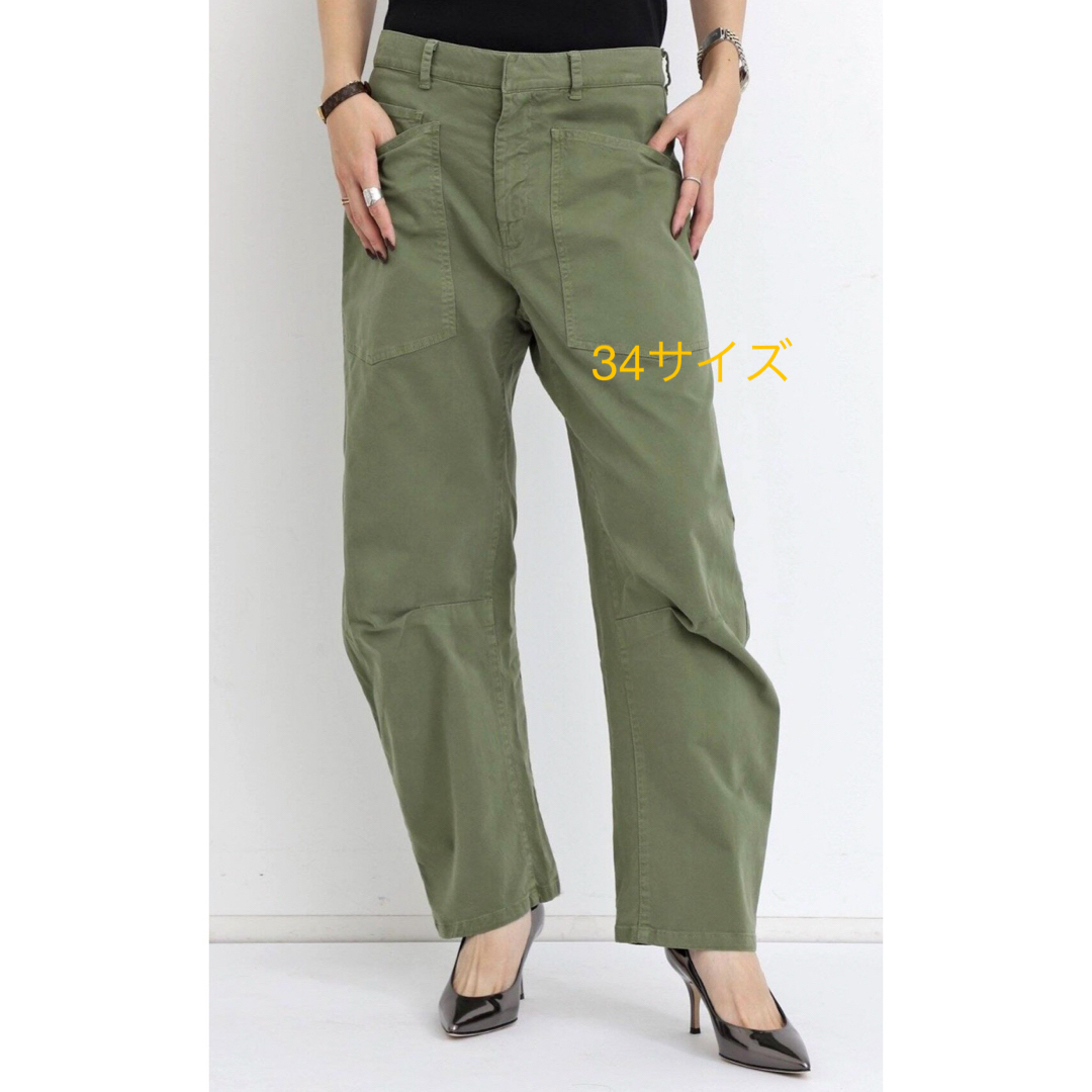 L'Appartement DEUXIEME CLASSE - 美品 ニリロータン SHORN PANT L'Appartement DEUXIEME CLASSE - 美品 ニリロータン SHORN PANT