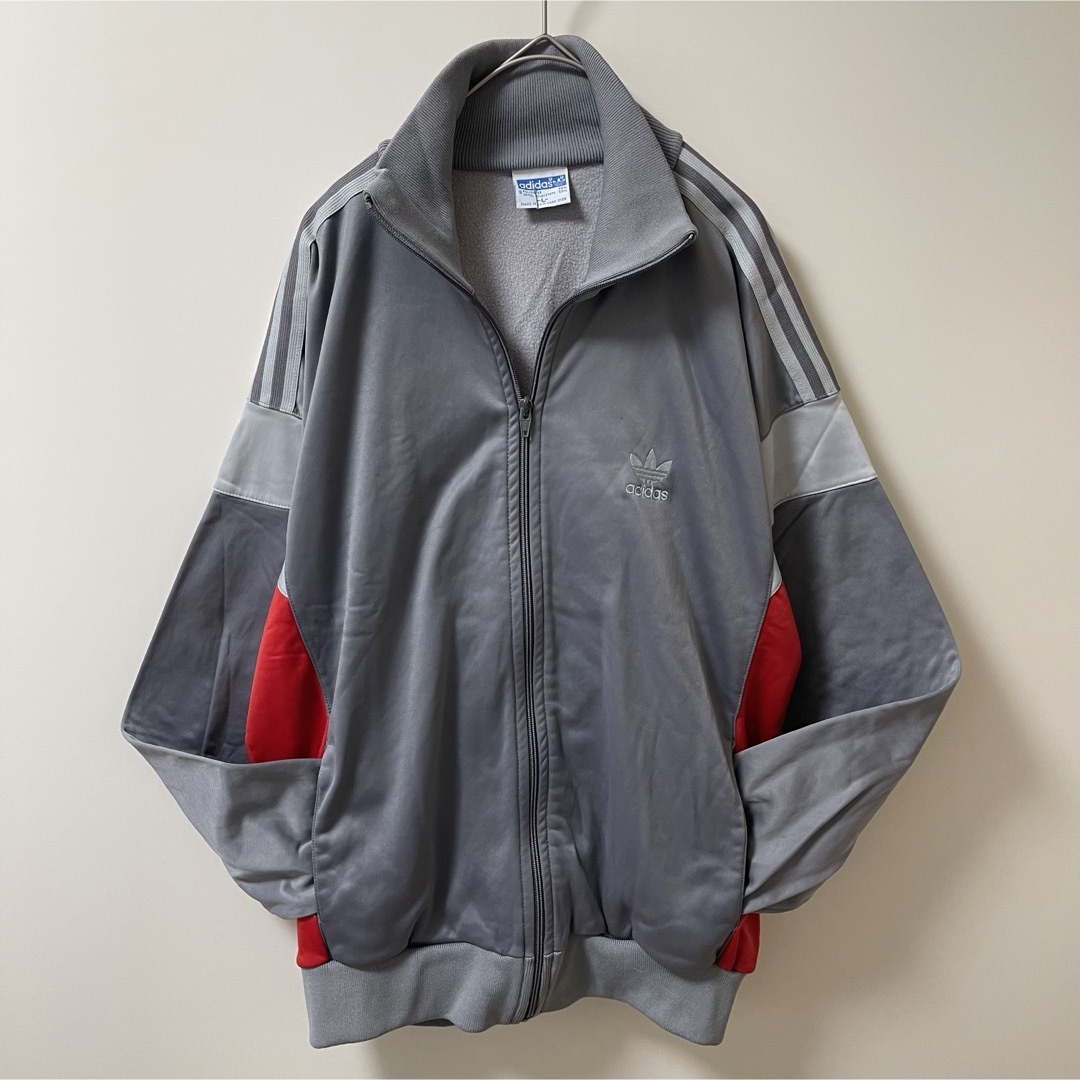 adidas - 70s】アディダス刺繍トラックジャケット古着ジャージ adidas - 70s】アディダス刺繍トラックジャケット古着ジャージ
