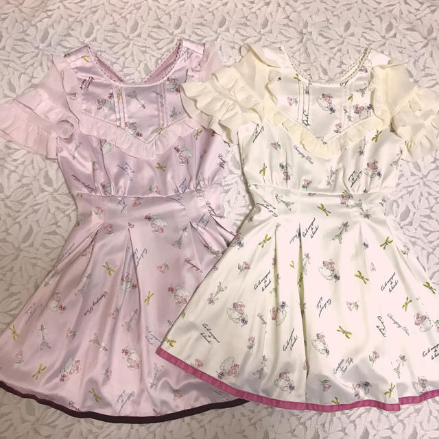 新品未使用♡LIZLISAキャットカップワンピース2枚 双子コーデにも♡