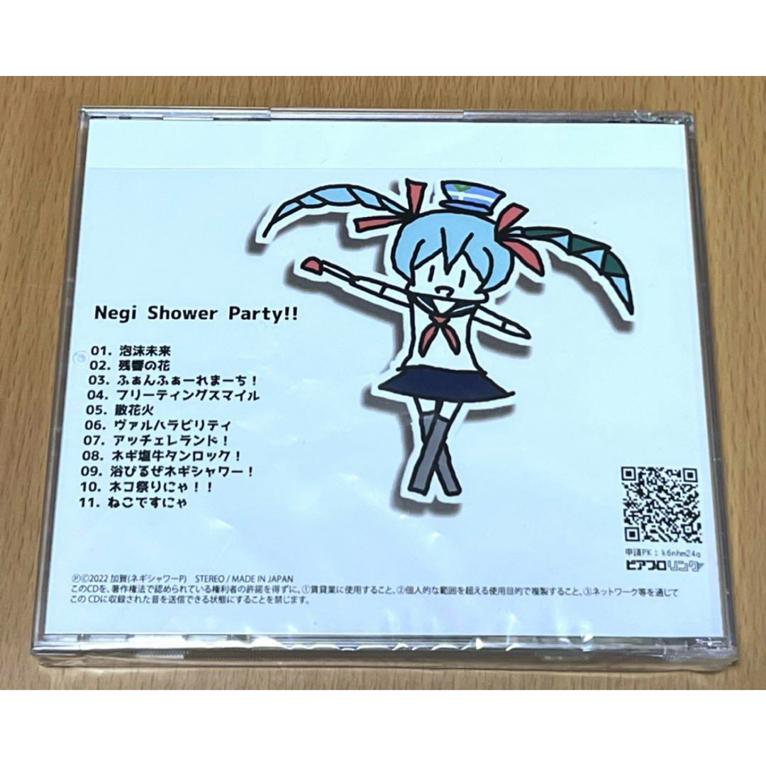 【お取り寄せ】 Negi CD 初音ミク Shower by ネギシャワーPの通販 加賀P Party!! アニメ